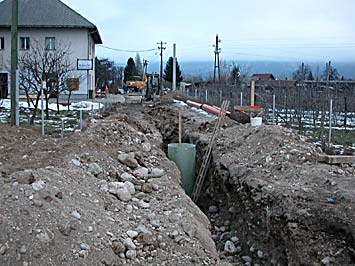 kanalizacija Bostjanova Lesce