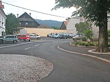 Parkirisce lokacija Merkur Radovljica